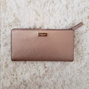 Kate Spade Rose Gold Wallet
